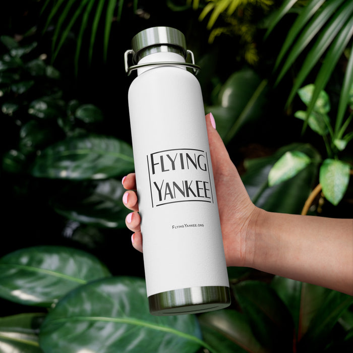 Flying Yankee Logo - Copper Vacuum Insulated Bottle, 22oz