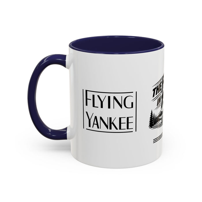 The Future Arrived in 1935 | Flying Yankee No. 6000 | Accent Coffee Mug (11, 15oz)