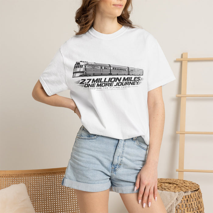 Flying Yankee – 2.7 Million Miles, One More Journey - Unisex Garment-Dyed T-shirt