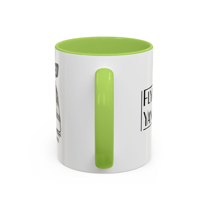 The Future Arrived in 1935 | Flying Yankee No. 6000 | Accent Coffee Mug (11, 15oz)