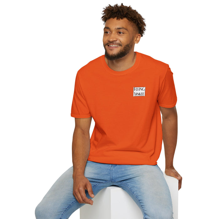 Flying Yankee Logo - Unisex Softstyle T-Shirt