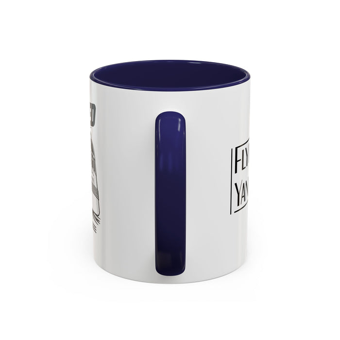 The Future Arrived in 1935 | Flying Yankee No. 6000 | Accent Coffee Mug (11, 15oz)