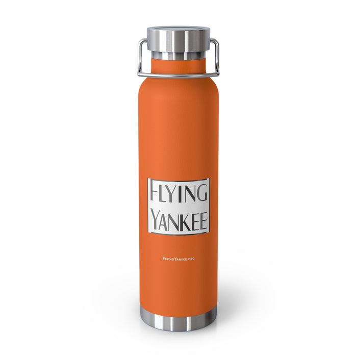 Flying Yankee Logo - Copper Vacuum Insulated Bottle, 22oz