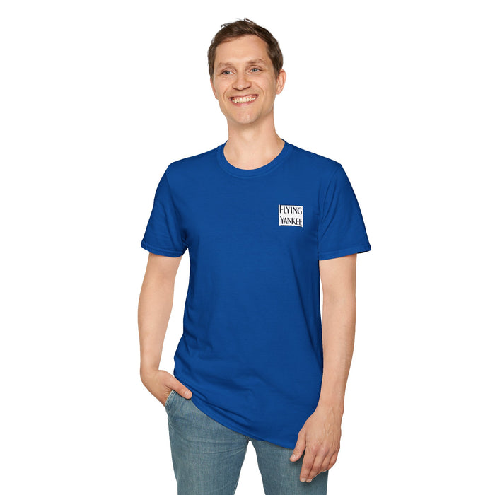 Flying Yankee Logo - Unisex Softstyle T-Shirt