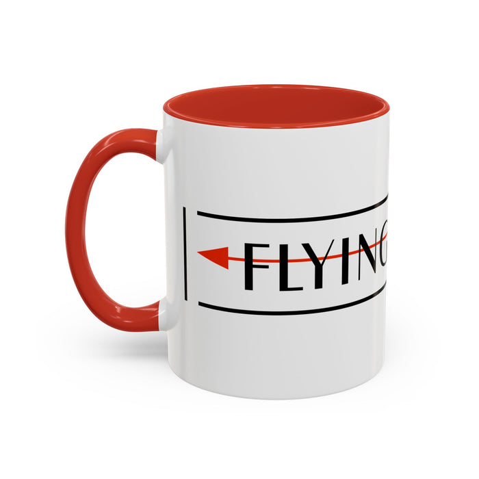 Arrow Flying Yankee Logo - Accent Coffee Mug (11, 15oz)