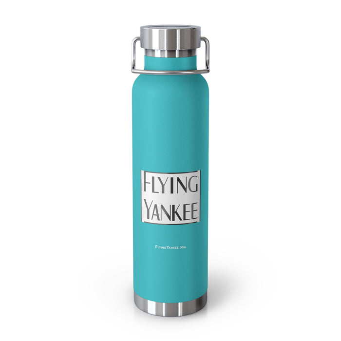 Flying Yankee Logo - Copper Vacuum Insulated Bottle, 22oz