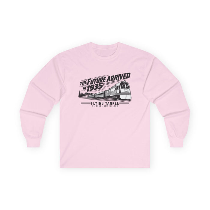 The Future Arrived in 1935 | Flying Yankee No. 6000 | Unisex Ultra Cotton Long Sleeve Tee
