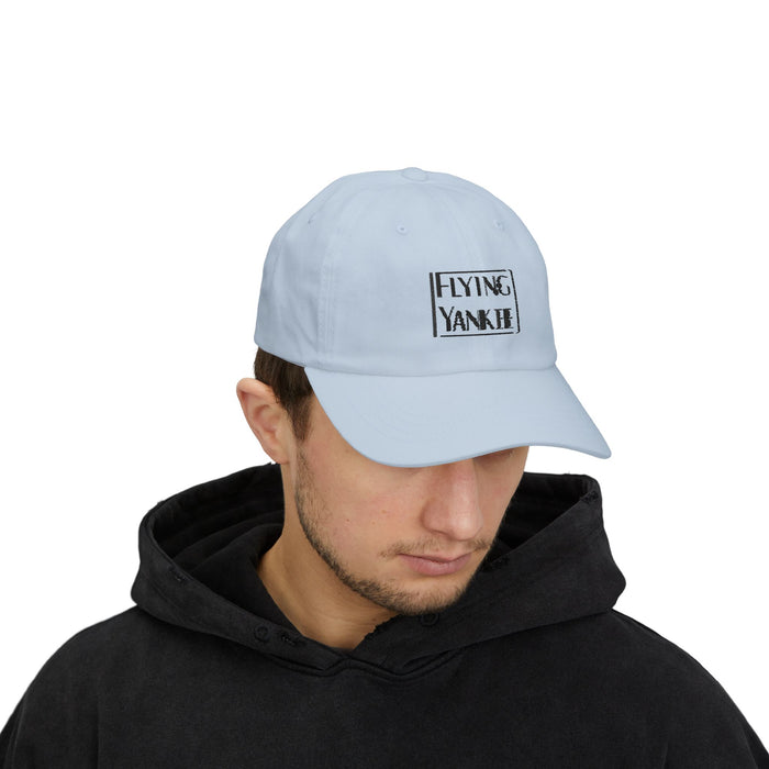 Flying Yankee Outline Embroidered Logo - Classic Dad Cap