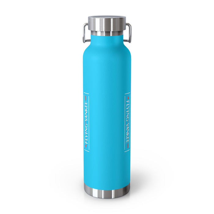 Flying Yankee Logo - Copper Vacuum Insulated Bottle, 22oz