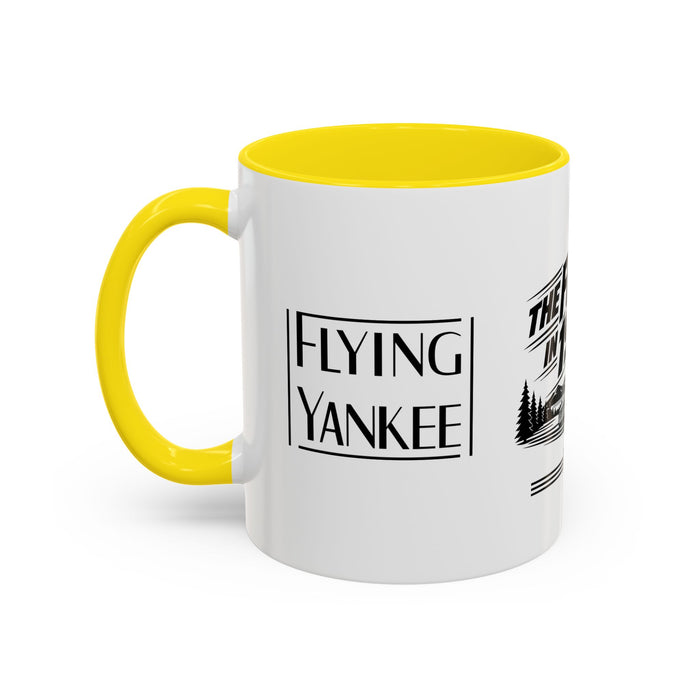 The Future Arrived in 1935 | Flying Yankee No. 6000 | Accent Coffee Mug (11, 15oz)