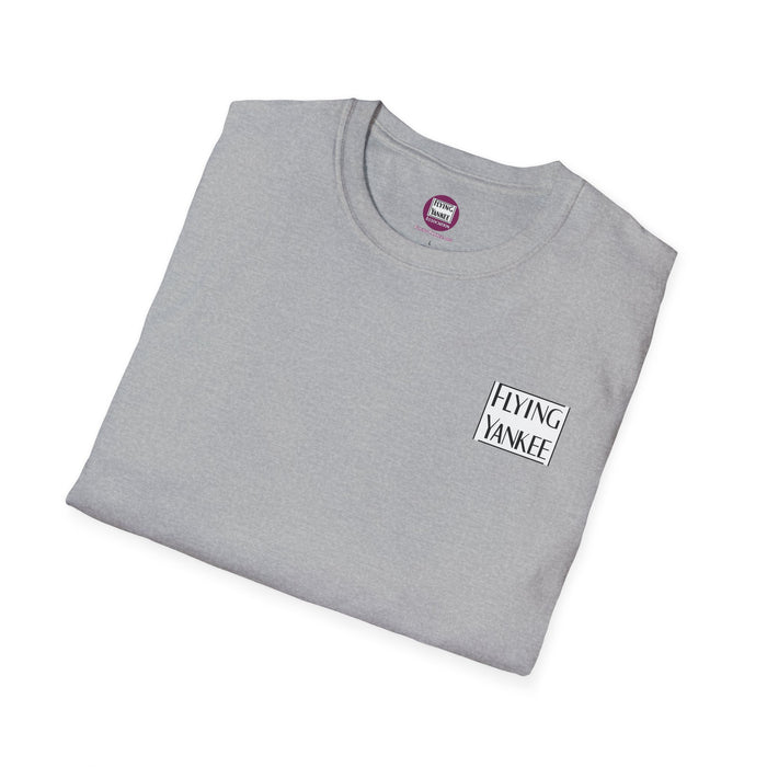 Flying Yankee Logo - Unisex Softstyle T-Shirt
