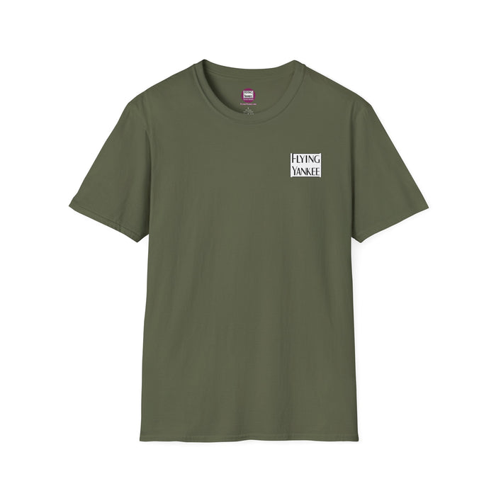 Flying Yankee Logo - Unisex Softstyle T-Shirt